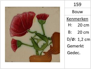 159 Bouwkeramiek