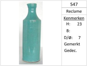 547 Jenever – Reclame